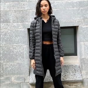 Tna Botanie long puffer in eggplant